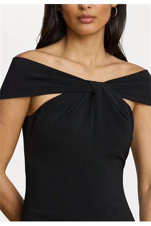 Takota Short-Short Sleeve-Cocktail Dress-Double Cr LAUREN RALPH LAUREN | Abito | 253982167001